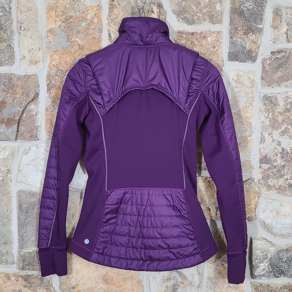 Lululemon 4 First Mile Quilted Puffer Jacket Coat Gem